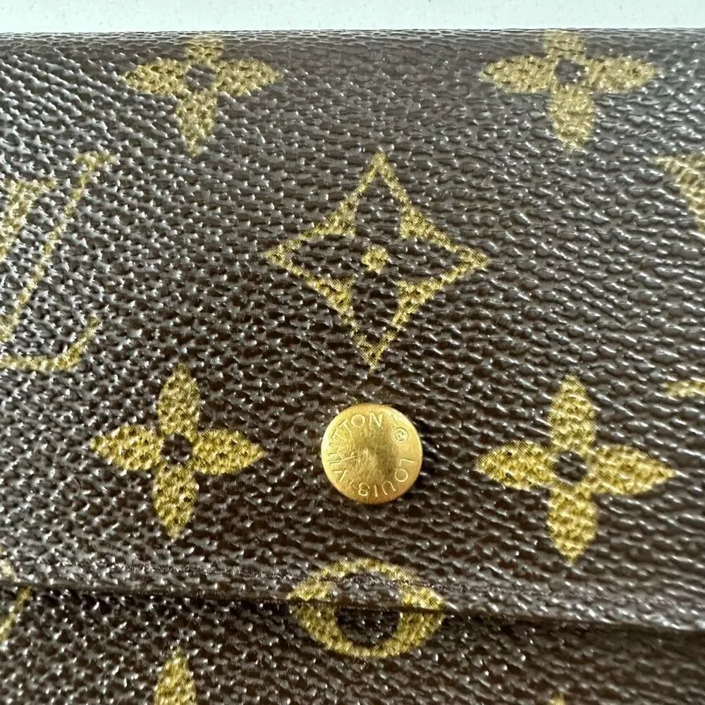 Vintage Louis Vuitton Monogram Porte Tresor International Long Wallet - Picture 2 of 12